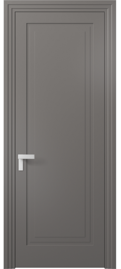 Межкомнатная дверь Рокка АКП 8301 Матовый классический серый  Цена 85399 ₽ | Volhovec