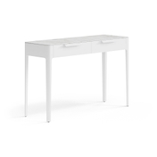 Консоль Piega 2 ящика Матовый белоснежный