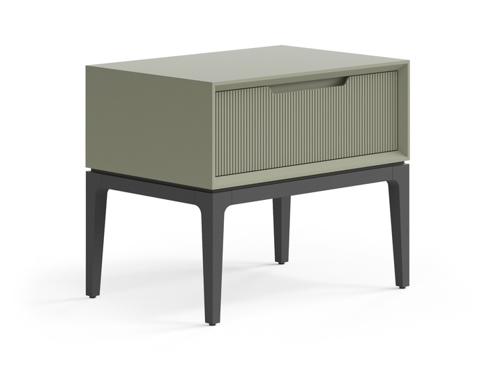 Мебель Тумба прикроватная Velvet 1 ящик. Цвет Матовый оливковый тёмный. Материал Гладкая эмаль. Коллекция Тумба прикроватная Velvet 1 ящик. Фото. Мебель Тумба прикроватная Velvet 1 ящик. Цвет Матовый оливковый тёмный. Материал Гладкая эмаль. Коллекция Тумба прикроватная Velvet 1 ящик. Картинка.