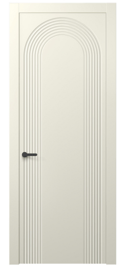 Дверь межкомнатная АКП 8648 ММБ. Цвет Матовый молочно-белый. Материал Гладкая эмаль. Коллекция Альба. Картинка.