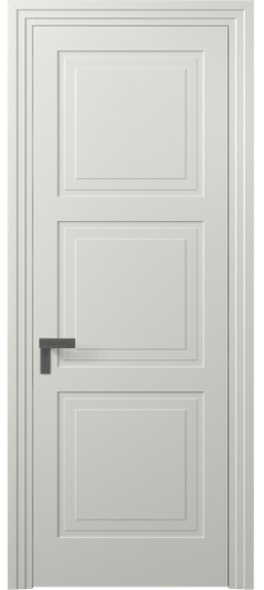 Дверь межкомнатная 8331 МСР. Цвет Матовый серый. Материал Гладкая эмаль. Коллекция Рокка. Картинка.