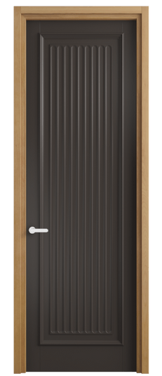 Межкомнатная дверь 6701 БАН. Цвет Бук антрацит. Материал Массив бука эмаль. Коллекция Charm. Фото. Дверь межкомнатная 6701 БАН. Цвет Бук антрацит. Материал Массив бука эмаль. Коллекция Charm. Картинка.