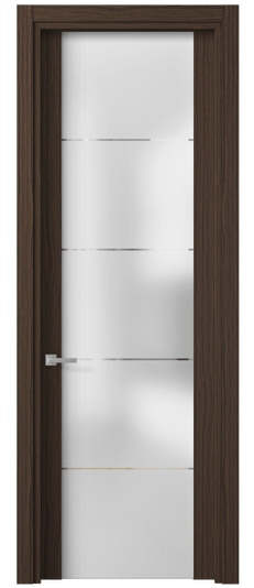 Дверь межкомнатная 4114 МШЭКТ ГРА. Цвет Экзотик трюфельный. Материал Мультишпон. Коллекция Планум. Картинка.