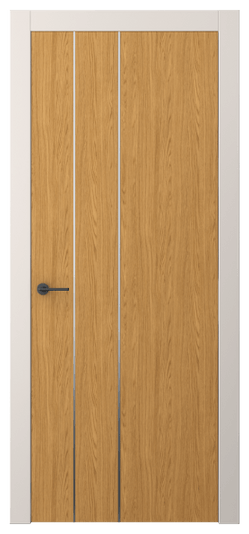 Дверь межкомнатная АКП 4203 ВНД Ванильный дуб. Цвет Ванильный дуб. Материал Ламинатин. Коллекция Фридом. Картинка.