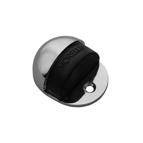 Фурнитура для дверей Ограничитель напольный полусферической формы. Цвет Матовый хром. Коллекция Ограничитель напольный полусферической формы. Картинка.