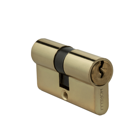 Фурнитура для дверей Цилиндр ключ-ключ. Цвет Золото. Коллекция Цилиндр ключ-ключ. Картинка.